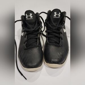 Under Armour boys basketball shoes